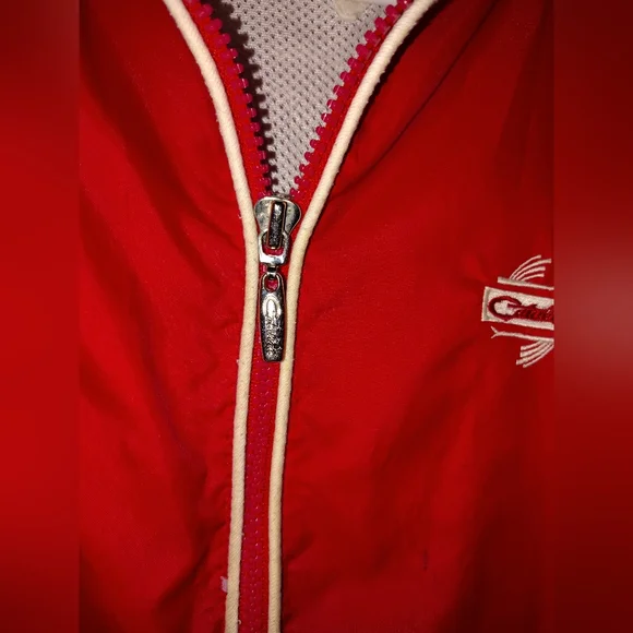 Catalina Island RAre Authentic Sailing Red Windbreaker Jacket for Men Or Women!! - Picture 7 of 11